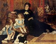Pierre-Auguste Renoir Madame Charpenting and Children Sweden oil painting artist
